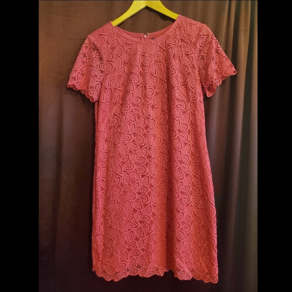 Ann Taylor - Leaf Woven Dress